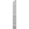 Ekena Millwork Americraft 2-Board (3 Batten) Wood Joined Board-n-Batten Shutters w/ Arch Top, ARW401BQ207X77PRH ARW401BQ207X77PRH - alternate 6